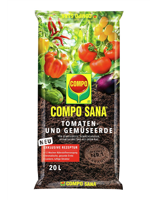 Compo Sana Tomaten- und Gemüseerde 