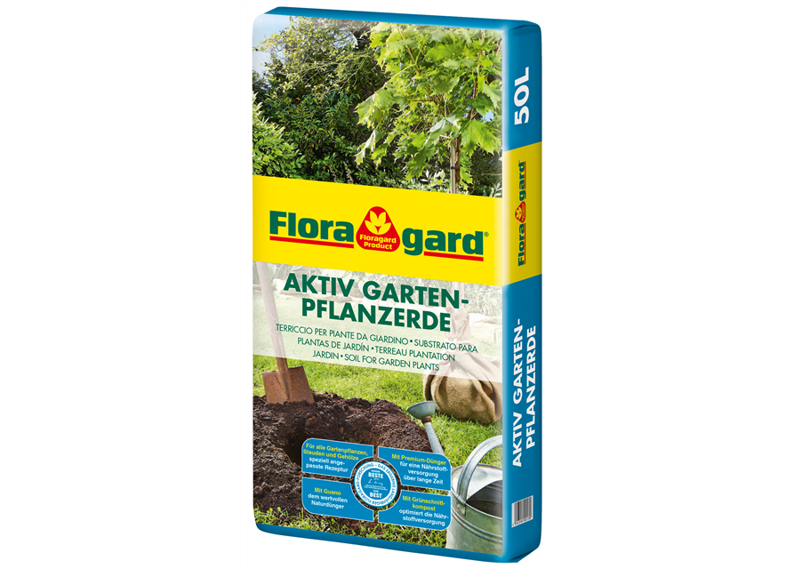 Floragard Aktiv-Gartenpflanzerde 