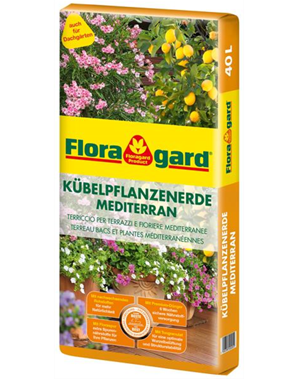 Floragard Kübelpflanzenerde mediterran