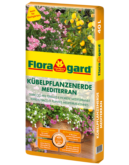 Floragard Kübelpflanzenerde mediterran