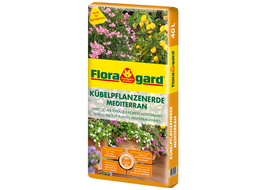 Floragard Kübelpflanzenerde mediterran