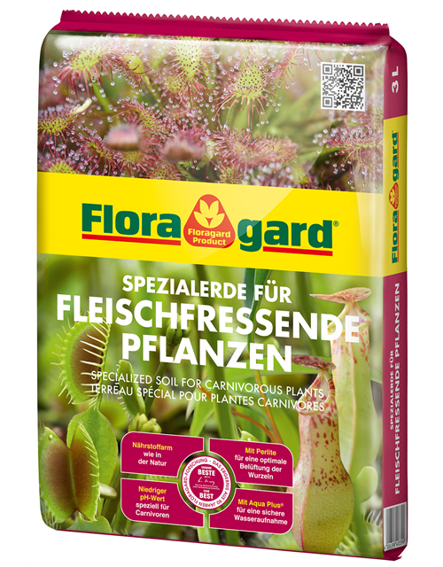 Floragard Spezialerde für fleischfressende Pflanzen