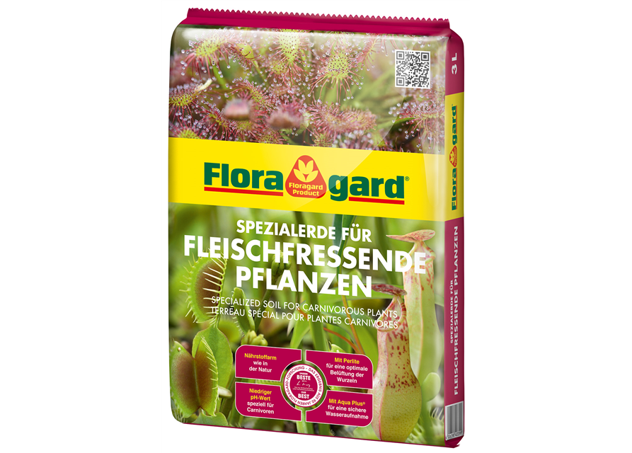 Floragard Spezialerde für fleischfressende Pflanzen