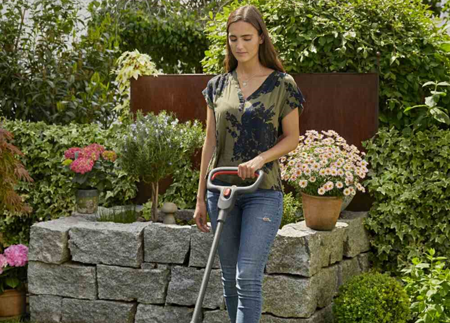 Gardena Akku Rasenmäher HandyMower Li-18/22 inkl. Akku und Ladegerät