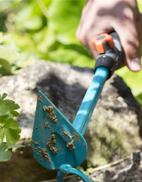 Gardena Combisystem Kleinhäckchen herzförmiges Blatt 2 Zinken