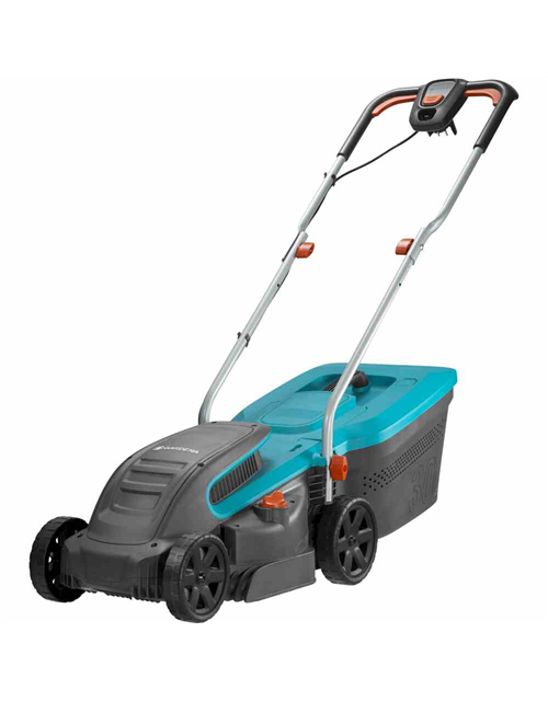 Gardena Elektro-Rasenmäher PowerMax 1200/32 mit 30 l Fangkorb