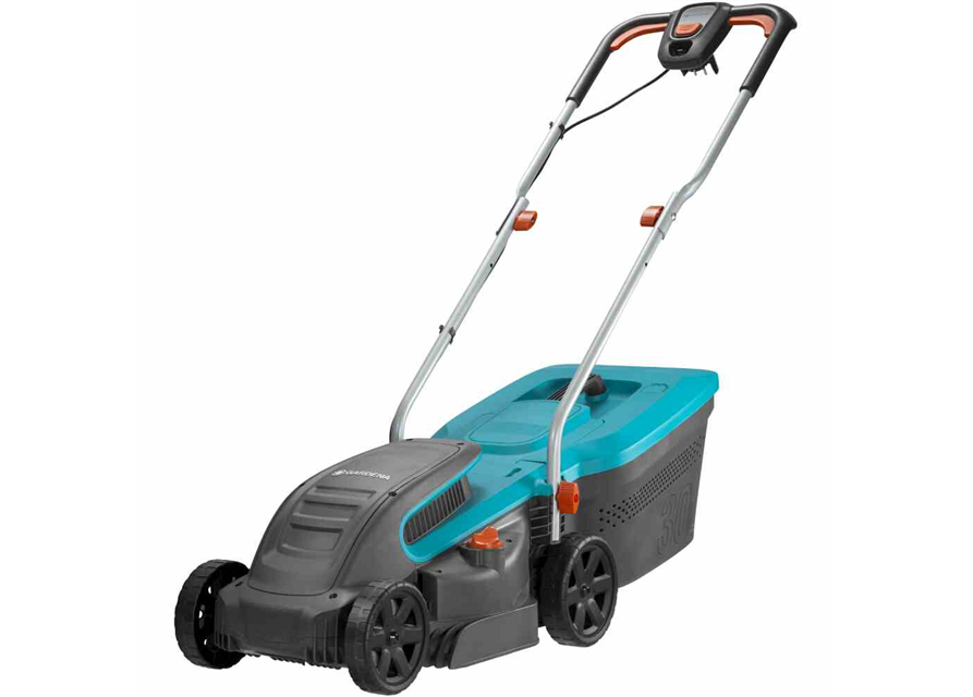 Gardena Elektro-Rasenmäher PowerMax 1200/32 mit 30 l Fangkorb