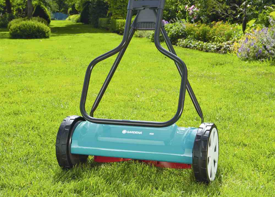 Gardena Spindelrasenmäher Classic 400 mit Präzisions-Schneidetechnik