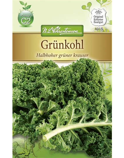 Grünkohlsamen 'Halbhoher Grüner Krauser'