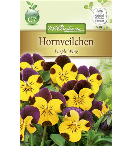 Hornveilchensamen 'Gold Purple Wing'