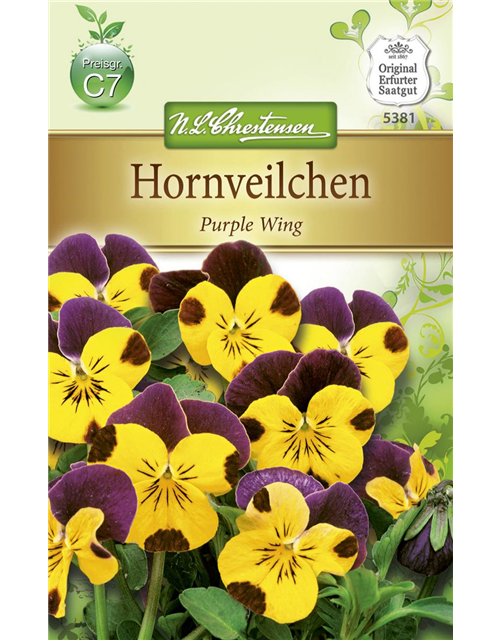 Hornveilchensamen 'Gold Purple Wing'