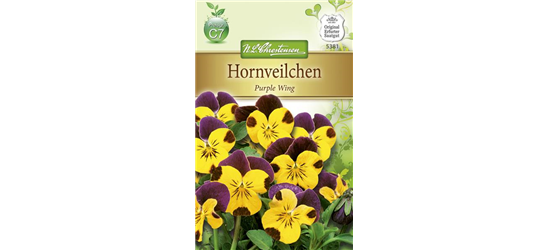 Hornveilchensamen 'Gold Purple Wing'