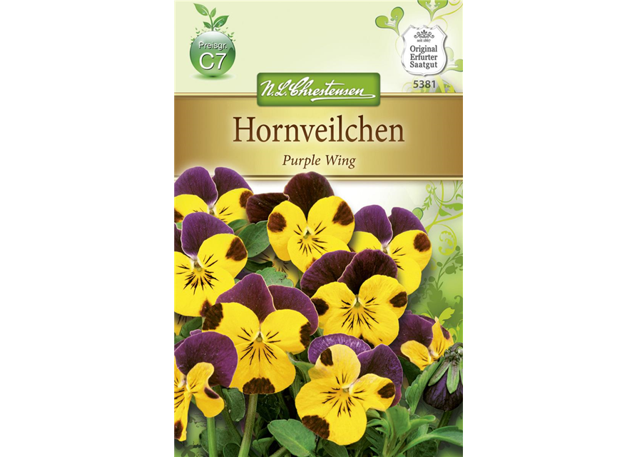 Hornveilchensamen 'Gold Purple Wing'