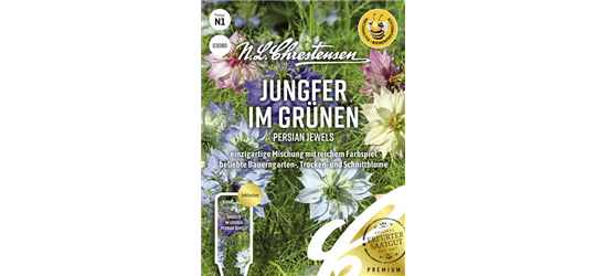 Jungfer im Grünen-Samen 'Persian Jewels'