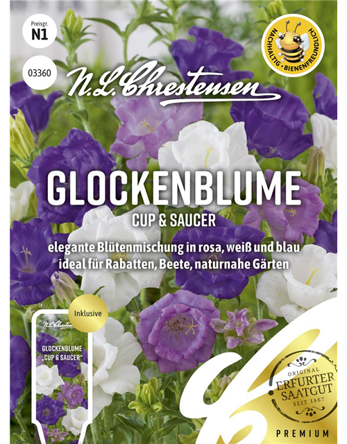 Marien-Glockenblume-Samen 'Cup & Saucer'