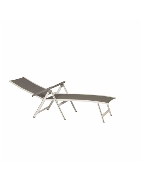 MWH Futosa Klappbare Liege 140 cmx70 cmx104,5 cm Arctic 