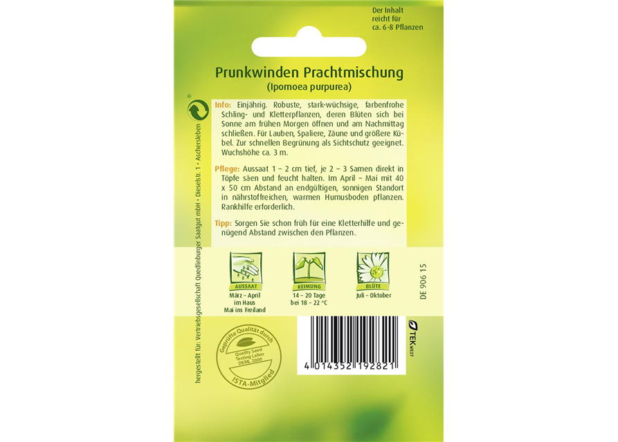 Prunkwindensamen 'Prachtmischung'