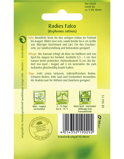 Radieschensamen 'Falco'