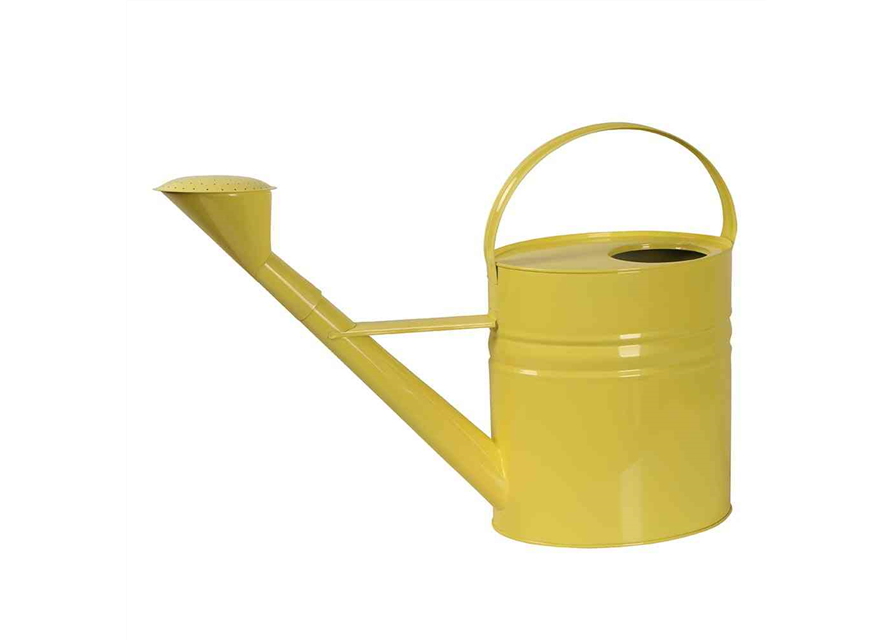 Siena Garden Gießkanne , 10 Liter, 56x19x40 cm gelb Stahlblech