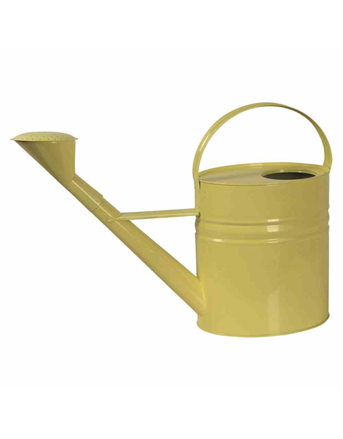 Siena Garden Gießkanne , 10 Liter, 56x19x40 cm gelb Stahlblech