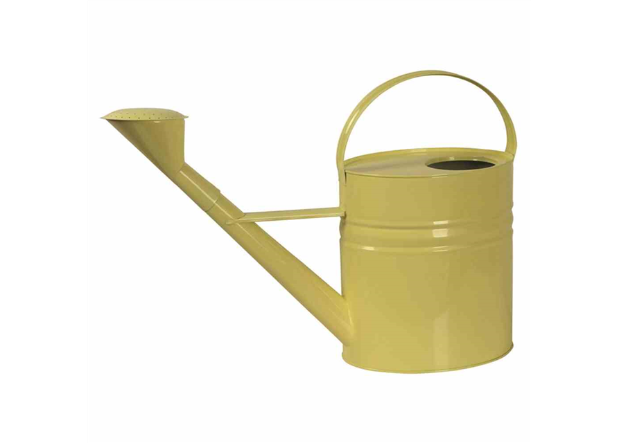 Siena Garden Gießkanne , 10 Liter, 56x19x40 cm gelb Stahlblech