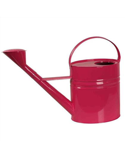 Siena Garden Gießkanne , 10 Liter, 56x19x40 cm pink Stahlblech