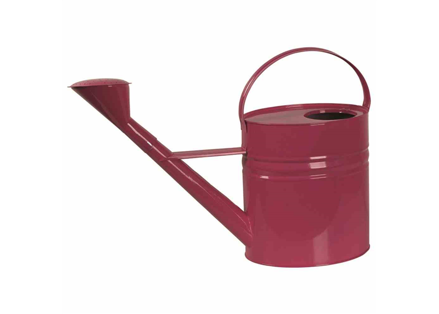 Siena Garden Gießkanne , 10 Liter, 56x19x40 cm pink Stahlblech