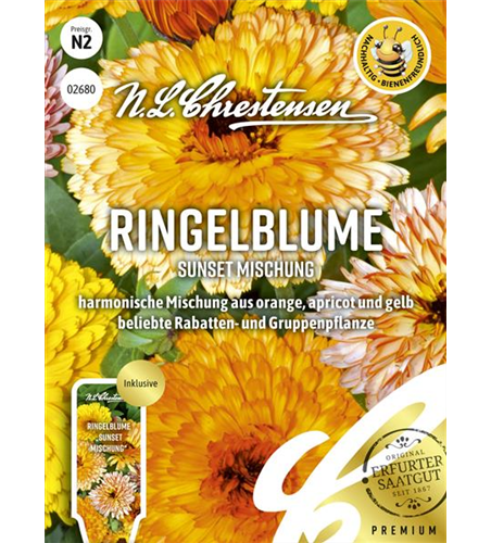 Ringelblumensamen 'Sunset Mischung'