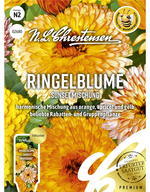 Ringelblumensamen 'Sunset Mischung'