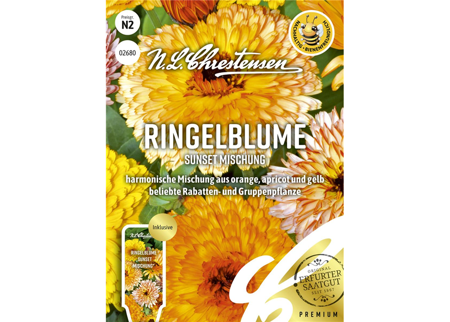 Ringelblumensamen 'Sunset Mischung'