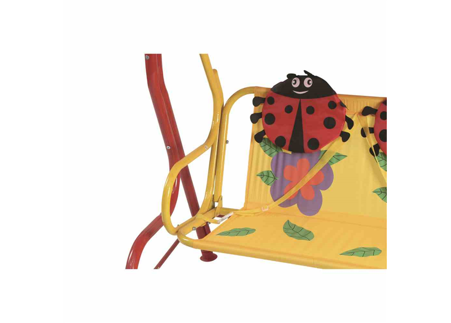 Siena Garden Kinderschaukel Marie 75x115x118 cm rot