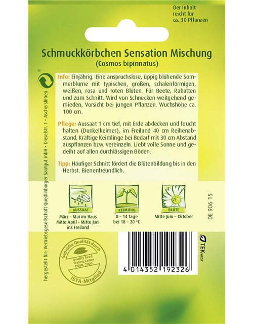 Schmuckkörbchensamen