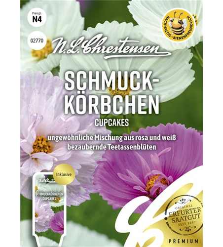 Schmuckkörbchensamen 'Cupcakes Mix'