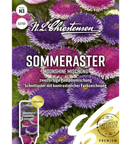 Somerastersamen 'Moonshine Mischung'