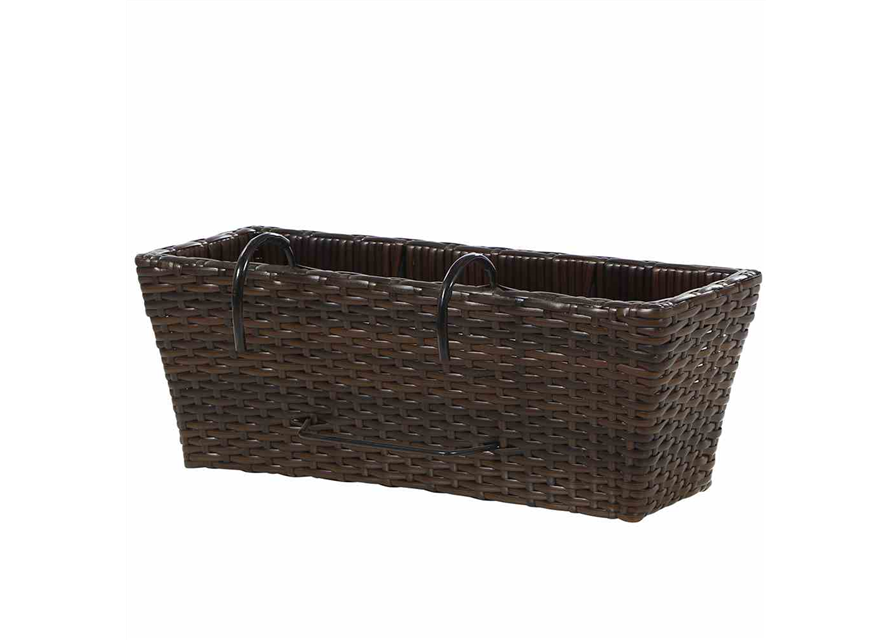 Siena Garden Balkonkasten Vio 50x19x22,5 cm mocca