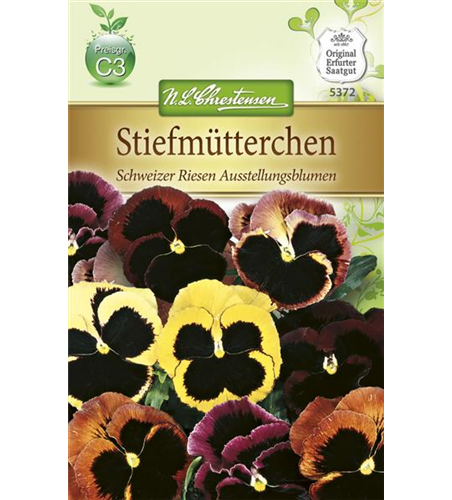 Stiefmütterchensamen 'Schweizer Riesen Ausstellungsblume'