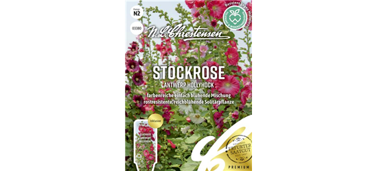 Stockrosensamen 'Antwerp Hollyhock'