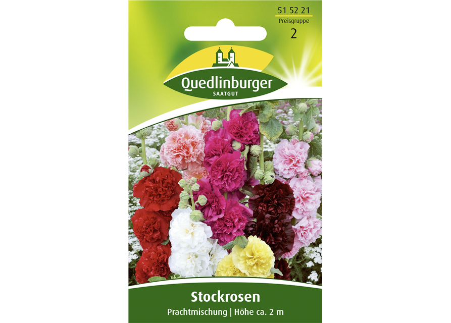 Stockrosensamen 'Prachtmischung'