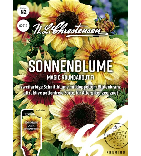 Sonnenblumensamen 'Magic Roundabout F1'