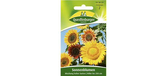 Sonnenblumensamen 'Mischung hoher Sorten'