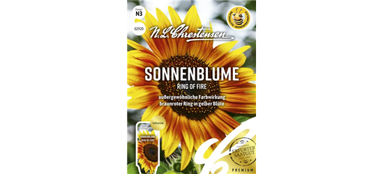 Sonnenblumensamen 'Ring of Fire'