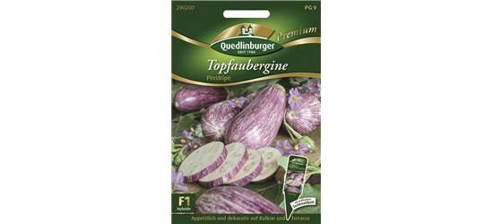 Auberginensamen 'Pinstripe F1'