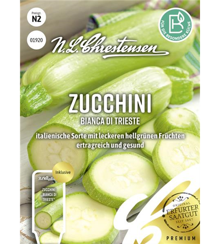 Zucchinisamen 'Bianca di Trieste'