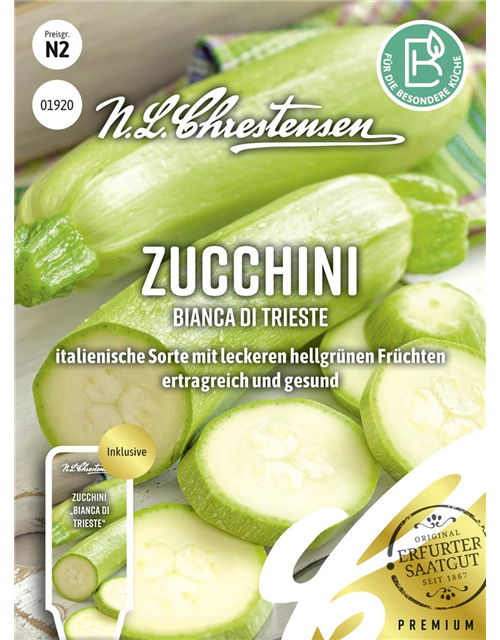 Zucchinisamen 'Bianca di Trieste'