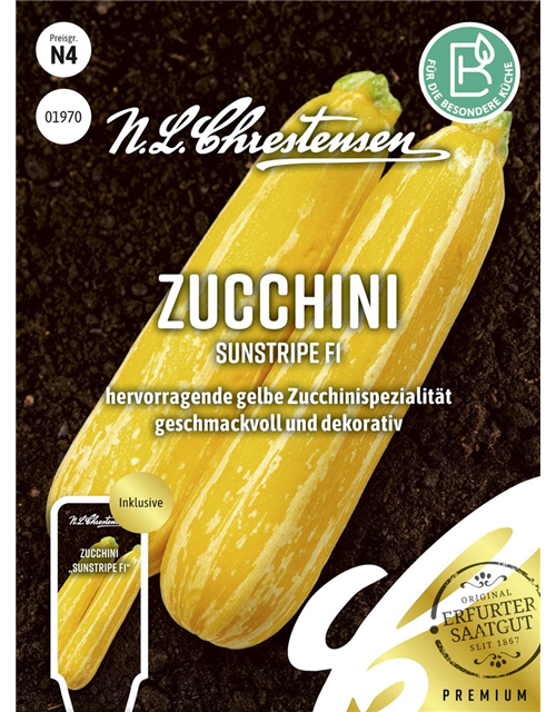 Zucchinisamen 'Sunstripe'