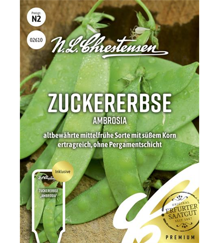 Zuckererbsensamen 'Ambrosia'