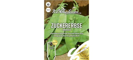 Zuckererbsensamen 'Ambrosia'