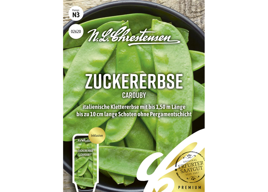 Zuckererbsensamen 'Carouby'