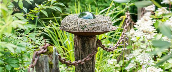 Gartendekoration sorgt für das gewisse Etwas