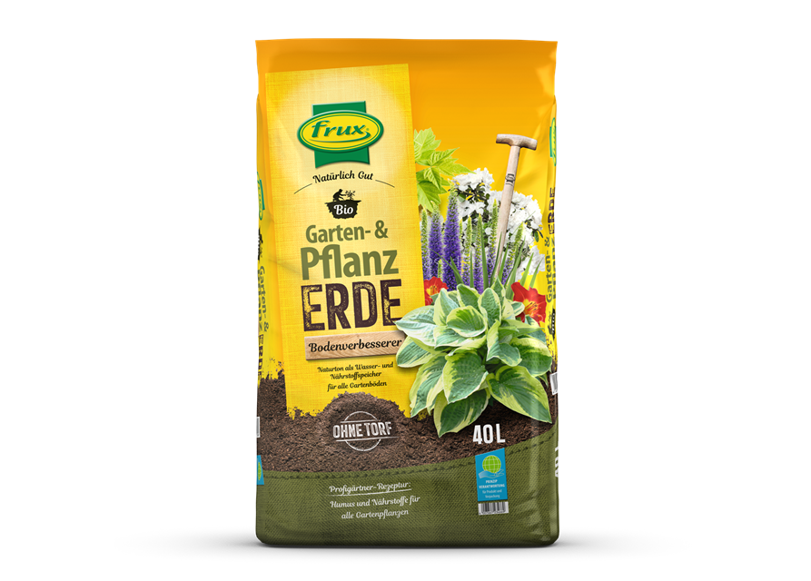 frux Bio Garten- & Pflanzerde – torffrei